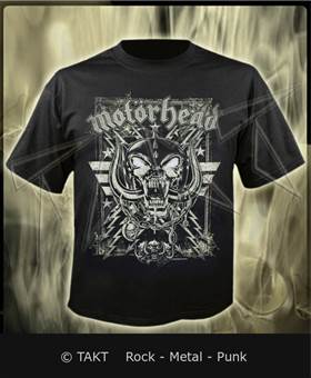 Tričko Motorhead - Spiderwebbed Warpig