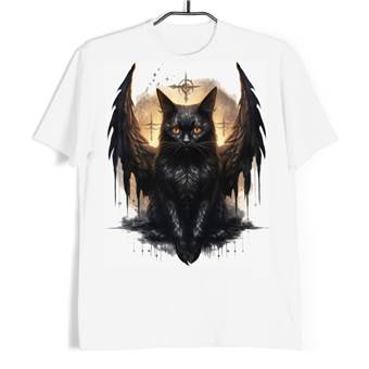 Tričko - Mystic Winged Cat