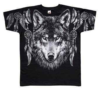 Tričko Night Wolves / All Print