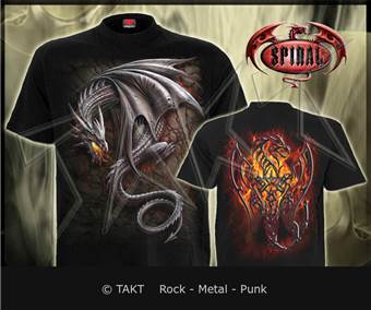 Tričko Obsidian - Spiral Direct