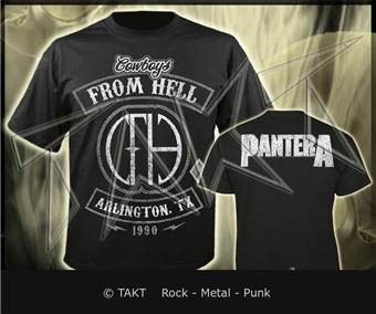 Tričko Pantera - Cowboys From Hell 2 Texas