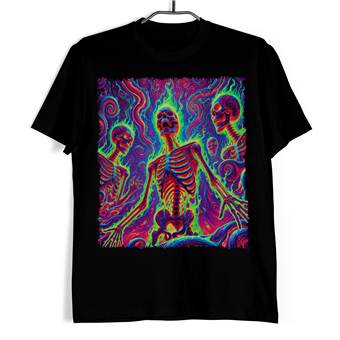 Tričko Psychedelic Skeletons