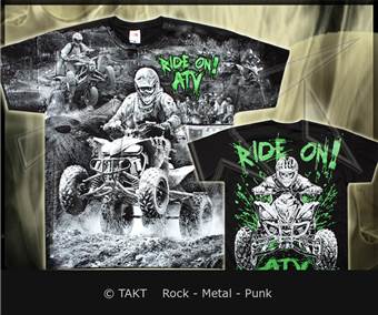 Tričko Quad Ride On - All Print