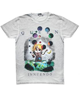 Tričko Queen - Innuendo - šedé