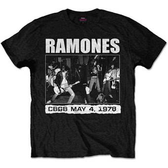 Tričko Ramones - CBGB 1978