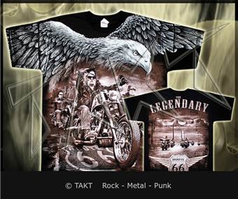 Tričko Route 66 - All Print