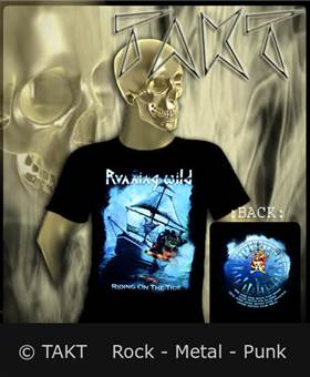 Tričko Running Wild - Riding On The Tide