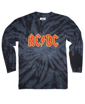 Tričko s dlouhým rukávem AC/DC - Logo