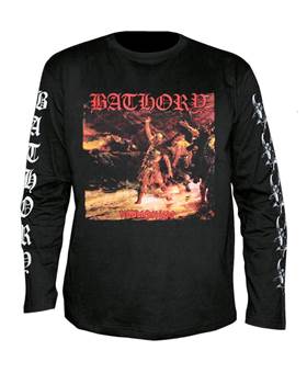 Tričko s dlouhým rukávem Bathory - Hammerheart - All Print