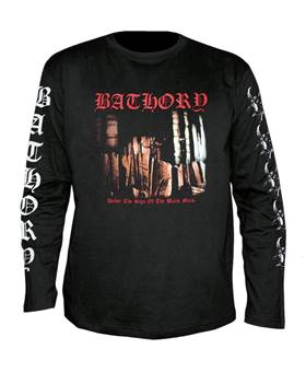 Tričko s dlouhým rukávem Bathory - Under The Sign Of The Black Mark - All Print