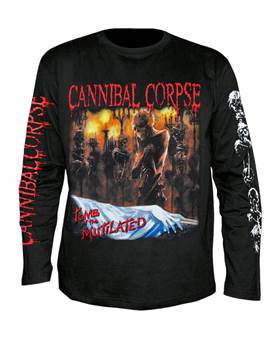 Tričko s dlouhým rukávem Cannibal Corpse - Tomb Of The Mutilated 2 - All Print