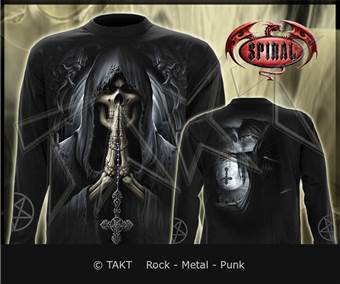 Tričko s dlouhým rukávem Death Prayer