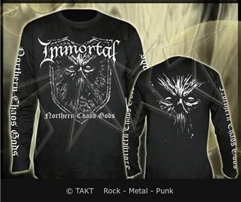 Tričko s dlouhým rukávem Immortal - Northern Chaos Gods - All Print