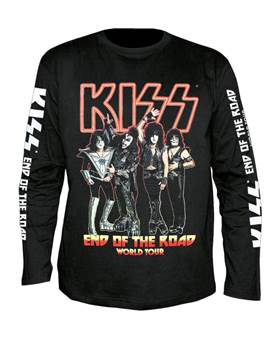 Tričko s dlouhým rukávem Kiss - End Of The Road Tour - All Print