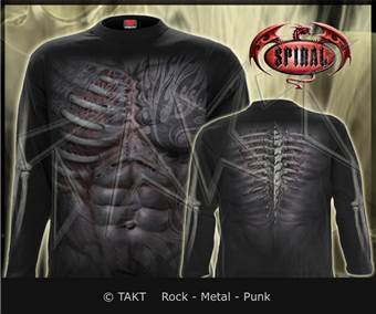 Tričko s dlouhým rukávem Ripped - All Print - Spiral Direct