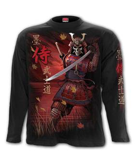 Tričko s dlouhým rukávem Samurai - All Print - Spiral Direct