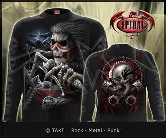 Tričko s dlouhým rukávem Soul Rider - All Print - Spiral Direct