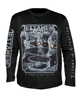 Tričko s dlouhým rukávem Testament - Titans Of Creation - All Print