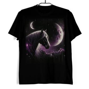 Tričko s koněm - Mystic Moon Horse