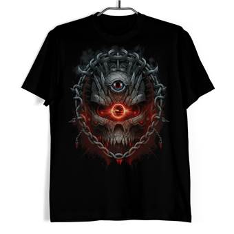 Tričko s lebkou - Cosmic Eclipse 2