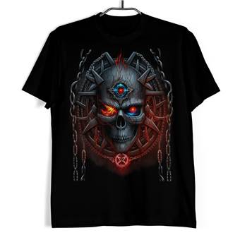 Tričko s lebkou - Dual Vision