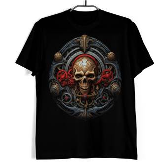 Tričko s lebkou - Gearbound Abyss 2