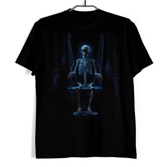 Tričko s lebkou - Houpačka v temnotě
