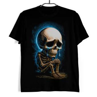 Tričko s lebkou - Plačící kostra