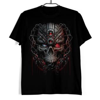 Tričko s lebkou - Red Vision 2