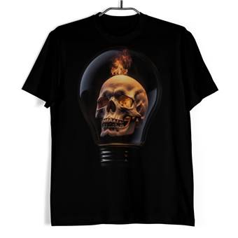 Tričko s lebkou - Světlo života