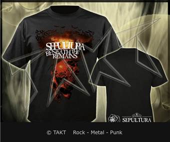 Tričko Sepultura - Beneath The Remains 30 Years