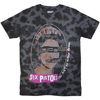 Tričko SEX PISTOLS  - God Save The Queen / Wash collection