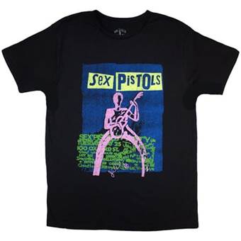 Tričko SEX PISTOLS - Guitar Cartoon