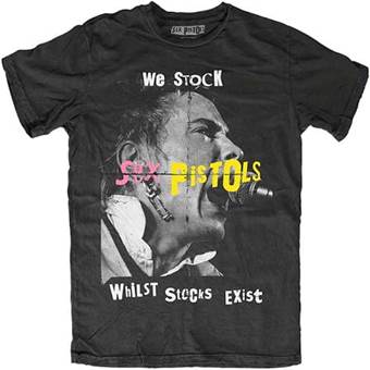 Tričko SEX PISTOLS - We Stock Whilst Stocks Exist