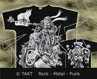 Tričko Skull Rider - All Print