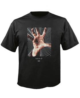 Tričko System Of A Down - Hand 20 Years