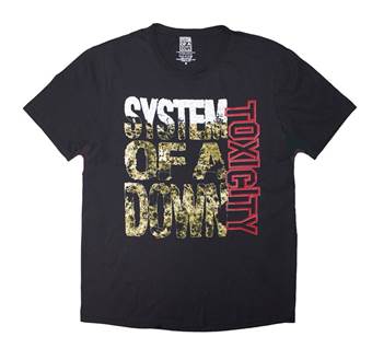 Tričko System Of A Down - Toxicity 2 - šedé