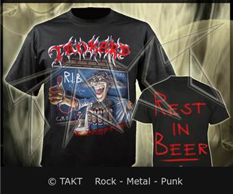 Tričko Tankard - Rest In Beer