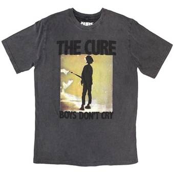 Tričko The Cure - Boys Dont Cry Grey Wash