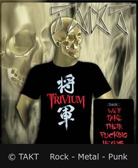 Tričko Trivium - Kanji bílé