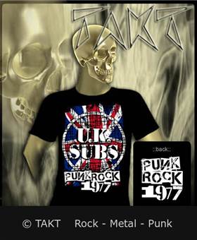 Tričko U.K. Subs - Punk Rock 1977