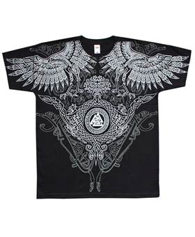 Tričko Viking 07 - Hugin And Munin - All Print