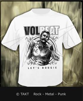 Tričko Volbeat - Seal The Deal Let s Boogie 2 bílé