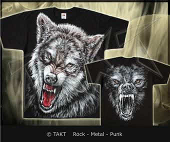 Tričko Wolf 06 Primal Rage - All Print