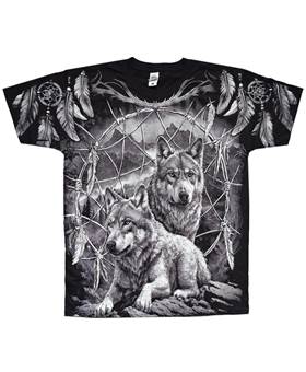 Tričko Wolves Dreamcatcher All Print