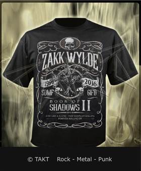 Tričko Zakk Wylde - Book Of Shadows Ii