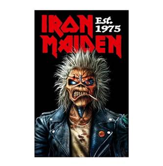 Vlajka Iron Maiden - East 1975