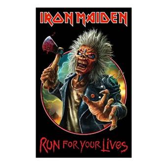 Vlajka Iron Maiden - Run For Your Lives