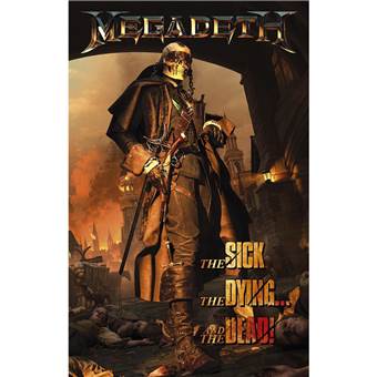 Vlajka Megadeth - The Sick The Dying and The Dead