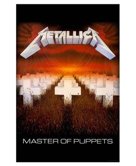 Vlajka Metallica - Master Of Puppets